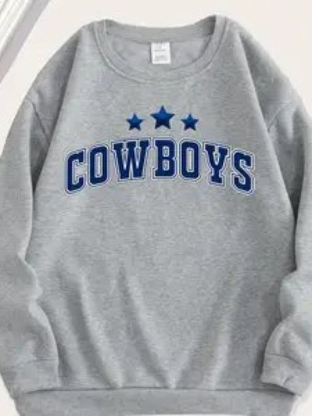 Dallas Cowboys woman's Apparel Sweatshirt size large new